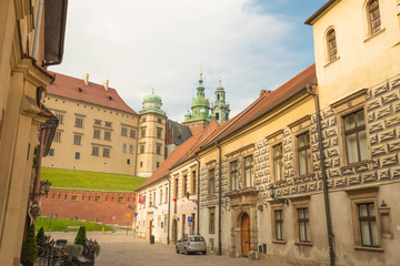 Fototapeta na wymiar Kraków, najstarsza ulica w mieście, Kanonicza