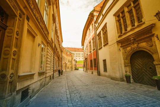 Fototapeta Kraków, najstarsza ulica w mieście, Kanonicza