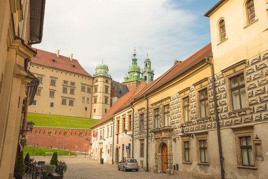 Fototapeta Kraków, najstarsza ulica w mieście, Kanonicza