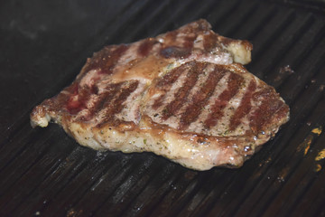 Steak ribi black angus grilled