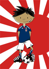 Cartoon Soccer - Football Player