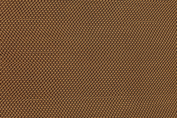Abstract structure of a rubber mat as background. Rubber mat is designed to collect dirt and prevent it from entering the room. Structure of the grid. The polyurethane part is brown.
