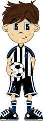 Cartoon Soccer - Football Player
