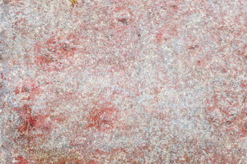 Background texture of old steel plate floor with rusty.