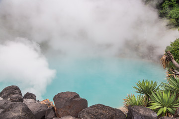 umi jigoku hot spring in Beppu, Kyushu, Japan