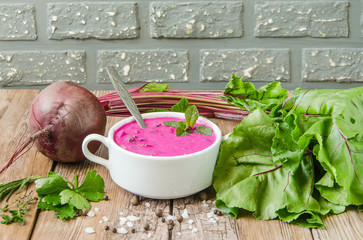 delicious beet soup
