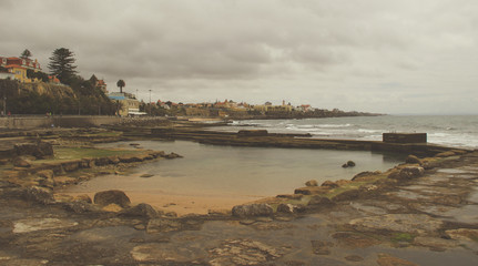 Oceanic pool in Estoril , Portugal