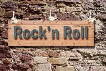 Schild 209 - Rockn Roll