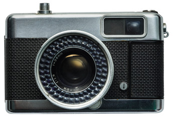 old camera with clip-path