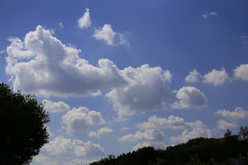 Wolkenformationen in Ritterhude