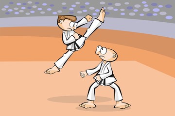 Karate combat