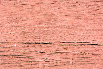 Old red painted grunge wood texture.
