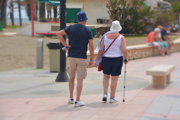 pareja de jubilados
