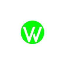 letter W logo vector