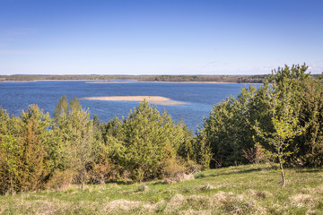 Braslaw lakes. Belarus