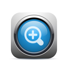 Square Push-Button - Vector