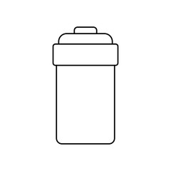 jar kitchen object vector icon illustration graphic design