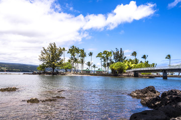 Naklejka premium Coconut Island in Hawaii
