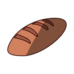 bread wheat food vector icon illustration graphic design