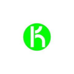 letter K logo vector