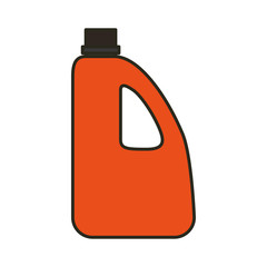 bottle plastic object vector icon illustration graphic design
