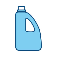 bottle plastic object vector icon illustration graphic design