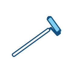 painting roller tool vector icon illustration graphic design