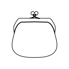money purse object vector icon illustration graphic design