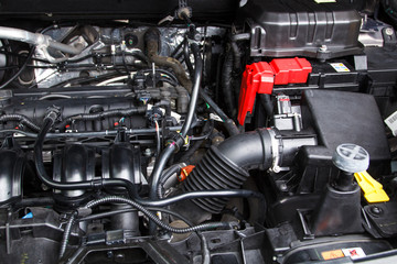 Fototapeta premium New car engine