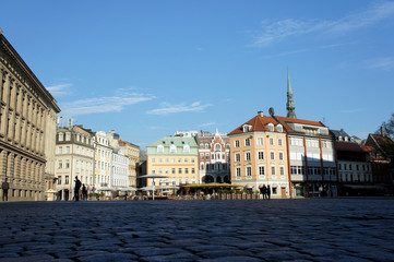 Square in the Old Riga.