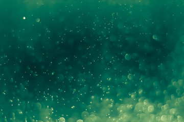 Bokeh Background Very dark cyan.