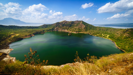 Taal volcano crater © MilletStudio