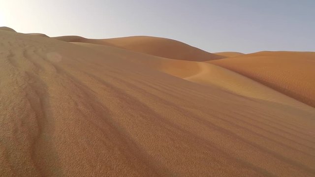 sunrise in Liwa desert