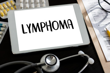 LYMPHOMA  diagnosis doctor medical concept