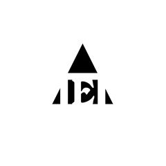 letter HE logo vector