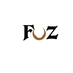 letter FUZ logo vector