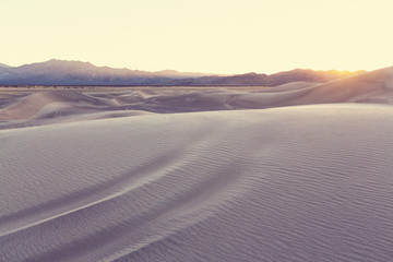 Obraz na płótnie Canvas Sand dunes in California