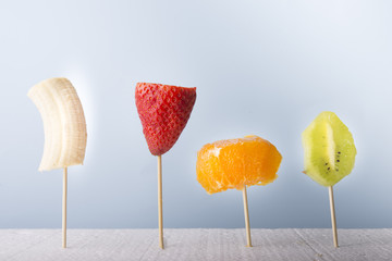 Skewer of fruits
