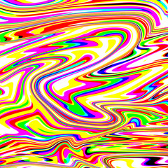 Retro pattern of geometric shapes. Colorful mosaic banner. Geometric  retro background