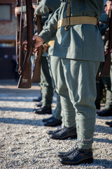 First world war soldiers