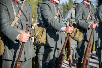 First world war soldiers