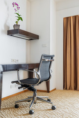 Modern desk and chair for workplace
