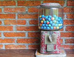 antique thai candy in dozen, input coin for twist and got something in egg.