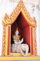 Old stone statues of Buddha, Nanpaya temple, Bagan, Myanmar