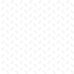 Geometric  monochrome abstract seamless pattern with leafage