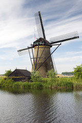 Naklejka premium kinderdijk