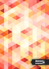 Abstract background with geometric pattern. Eps10 Vector illustration