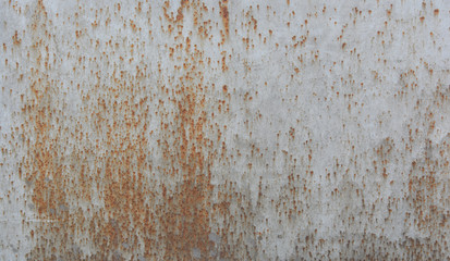 Gray old rusty wall