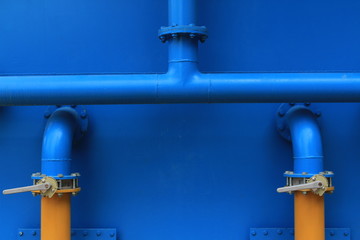 Blue Pipes