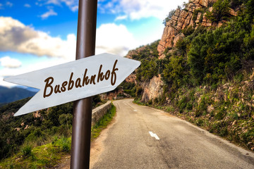 Schild 253 - Busbahnhof